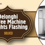 delonghi coffee machine 3 lights flashing