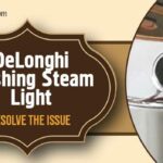 delonghi flashing steam light