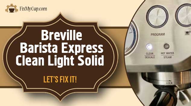 Breville Barista Express Clean Light Solid