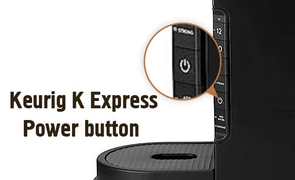 Keurig K Express Power button